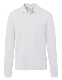 HAKRO Longsleeve-Pocket-Poloshirt Top
