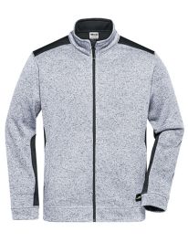 Herren-Strick-Fleecejacke für die Arbeit
