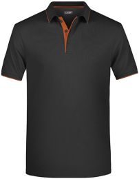 Poloshirts Black/Orange 3XL_1000426