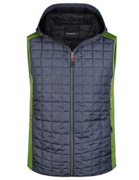 Westen & Bodywarmer Kiwi Melange/Anthracite Melange S_1019374