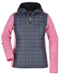 Jacken Pink Melange/Anthracite Melange XL_1020538