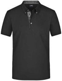 Poloshirts Black/Black/White XL_1202097