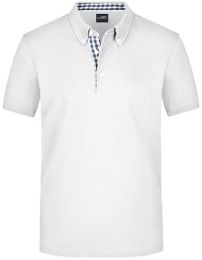 Poloshirts White/Navy/White L_1202753