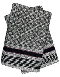 Küchenaccessoires Black-Grey Checked 45 x 90 cm_1297361