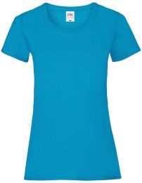 T-Shirts Azure Blue S_1378679
