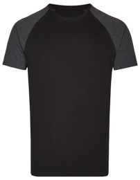 T-Shirts Black/Heather Black XXL_1647859
