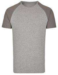 T-Shirts Heather Grey/Grey Solid XL_1648035