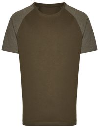 T-Shirts Olive/Heather Olive 3XL_1648355