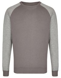 Sweatshirts & -jacken Grey Solid/Heather Grey XXL_1653203