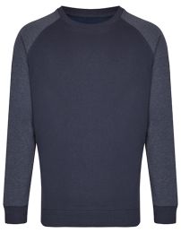 Sweatshirts & -jacken Navy/Heather Navy L_1653267