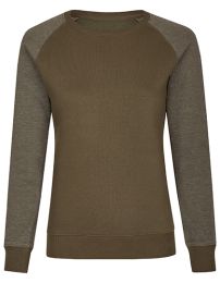 Sweatshirts & -jacken Olive/Heather Olive XXL_1654026