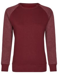Sweatshirts & -jacken Burgundy/Heather Burgundy S_1654058