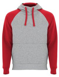 Sweatshirts & -jacken Heather Grey 58/Red 60 S_1781028