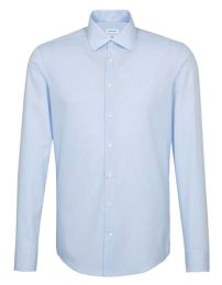 Hemden Striped Light Blue - White 39_1848394