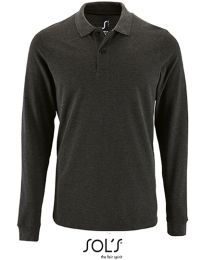 Poloshirts Charcoal Melange 3XL_1892590