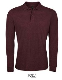 Poloshirts Heather Oxblood S_1893374