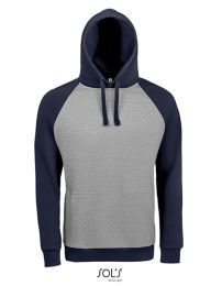 Sweatshirts & -jacken Grey Melange/French Navy L_1911840