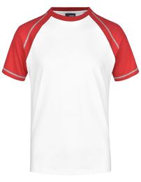 T-Shirts White/Red L_2241790