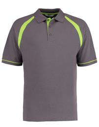 Poloshirts Charcoal/Lime S_2504515