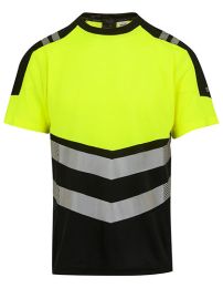 T-Shirts Black/Yellow XL_2612787