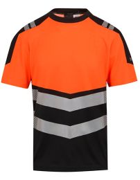 T-Shirts Black/Orange M_2612867