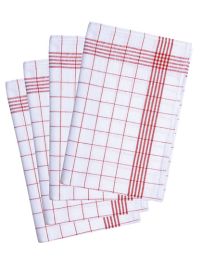 Küchenaccessoires Red (ca. Pantone 186C)/White 50 x 70 cm_2931764