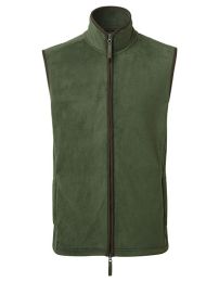 Westen & Bodywarmer Moss Green (ca. Pantone 2410C)/Brown (ca. Pantone 4975C) 3XL_3091600