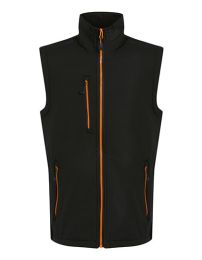 Westen & Bodywarmer Black/Orange Pop L_3105119