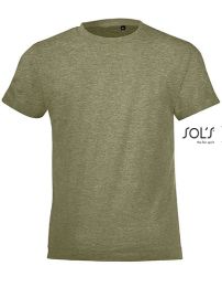 T-Shirts Heather Khaki 8 years (118/128)_3211747
