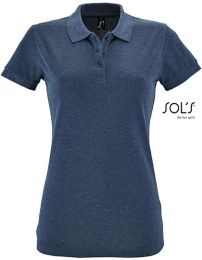 Poloshirts Heather Denim M_3265529