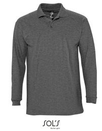 Poloshirts Charcoal Melange L_3274424