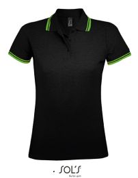 Poloshirts Black/Lime S_3278163