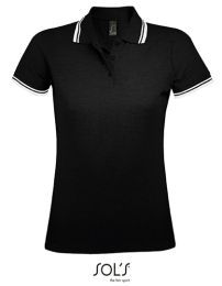 Poloshirts Black/White XXL_3278307