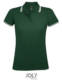 Poloshirts Forest Green/White S_3278323