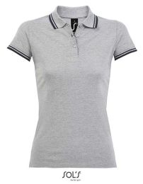 Poloshirts Grey Melange/Navy XL_3279091
