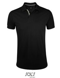 Poloshirts Black/Grey (Solid) XL_3279229