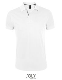 Poloshirts White/Grey (Solid) L_3279754
