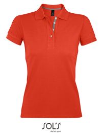 Poloshirts Burnt Orange/Grey (Solid) L_3280082