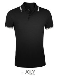 Poloshirts Black/White XXL_3280690