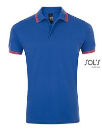 Poloshirts Royal Blue 241/Neon Coral S_3281202