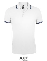 Poloshirts White/Navy S_3281492
