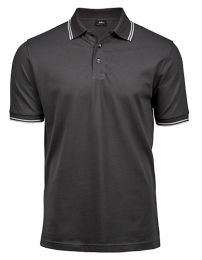 Poloshirts Dark Grey (Solid)/White S_3512402
