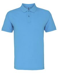 Poloshirts Turquoise S_630014