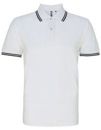 Poloshirts White/Black L_633593