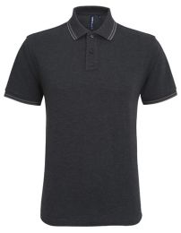 Poloshirts Heather Black/Charcoal XL_634089