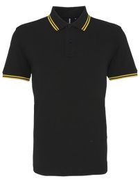 Poloshirts Black/Yellow XL_634377