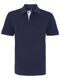 Poloshirts Navy/White S_634612