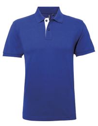 Poloshirts Royal/White L_635124