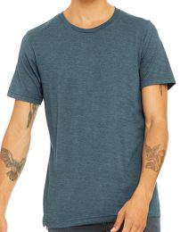 T-Shirts Steel Blue Triblend (Heather) L_852202