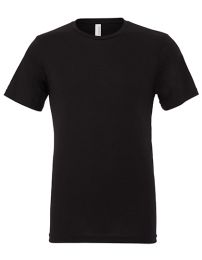 T-Shirts Solid Black Triblend XL_852618